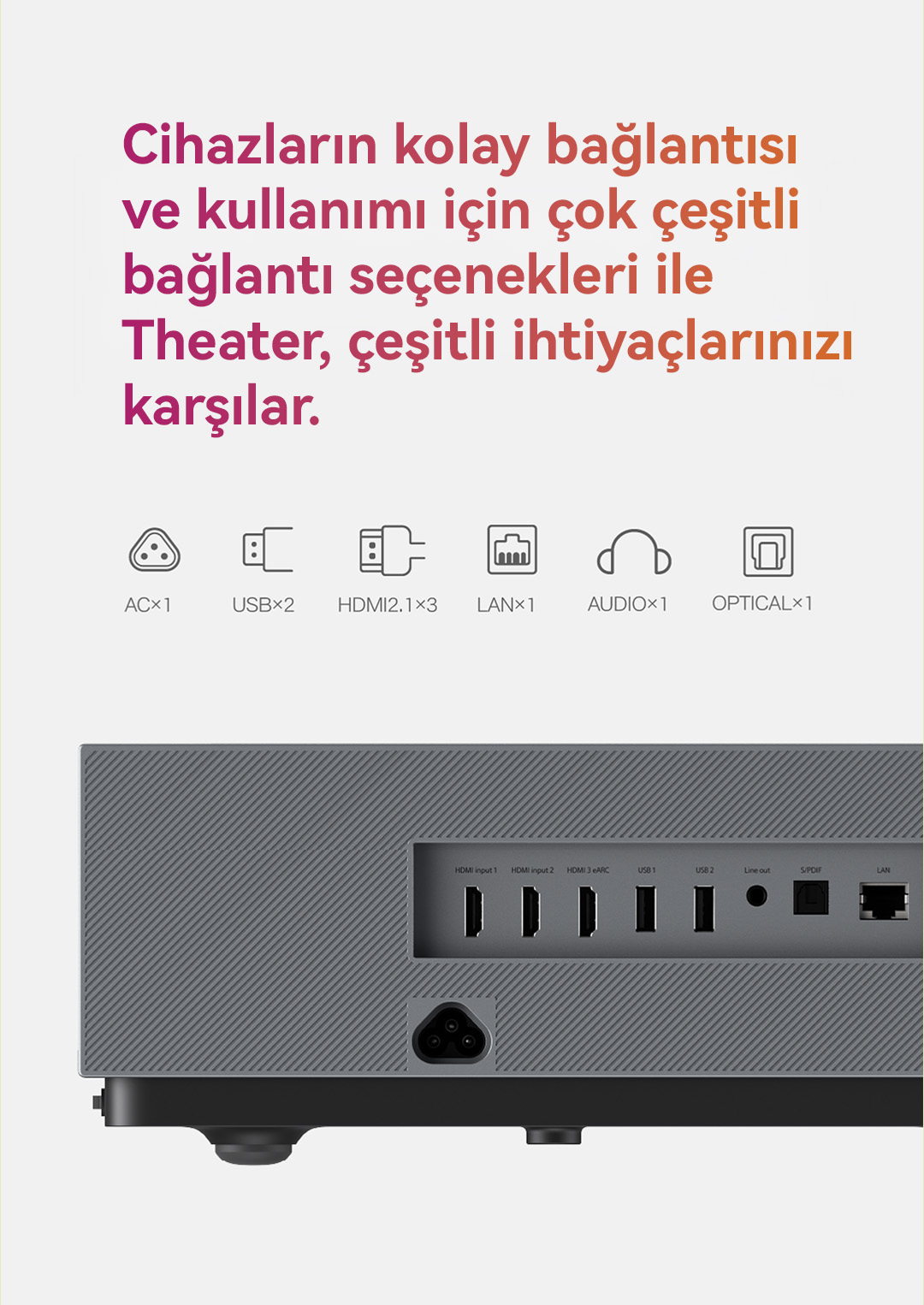 cesitli baglanti secenekleri hdmi usb 16