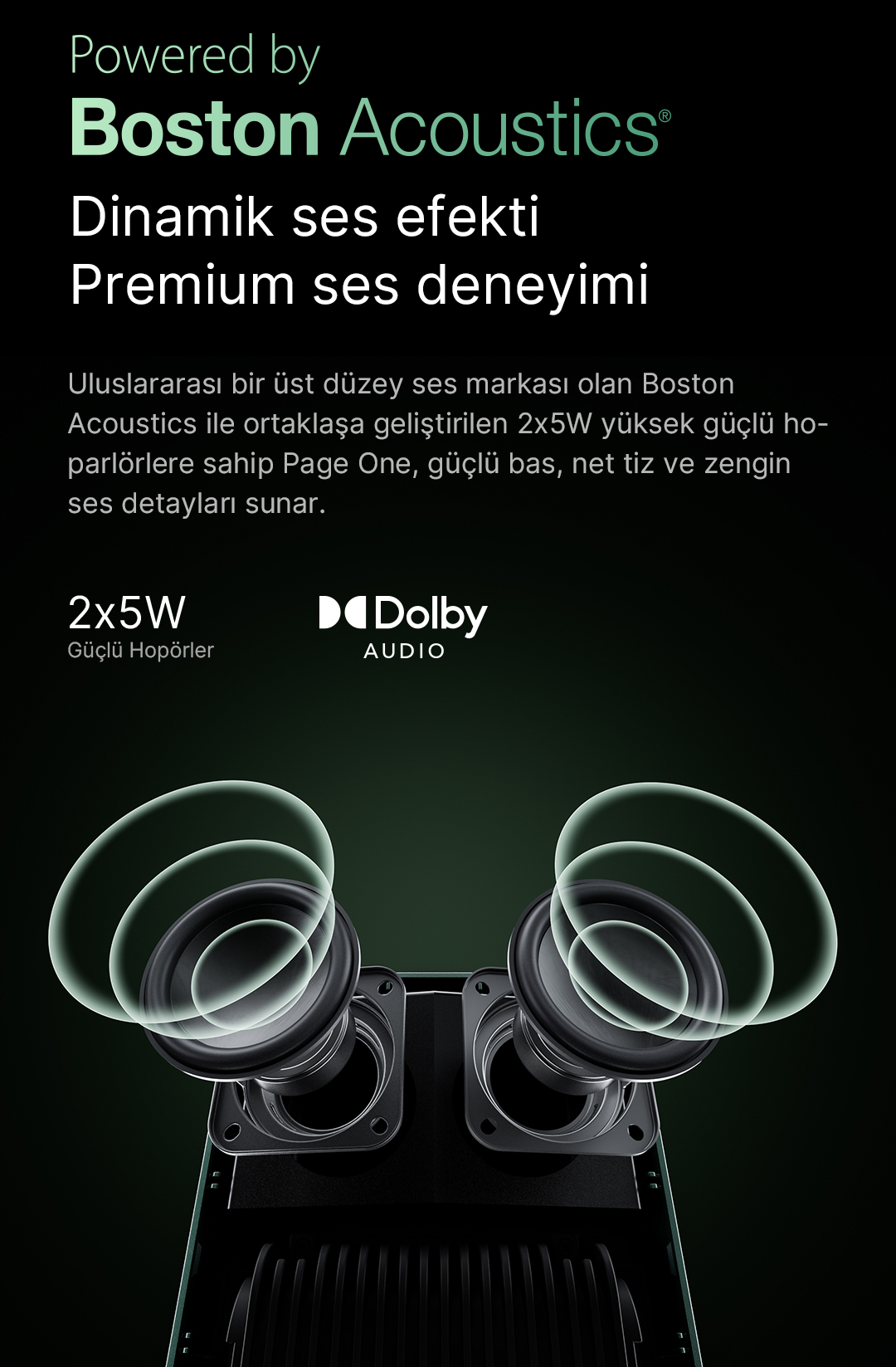 dinamik ses efekti dolby audio 16