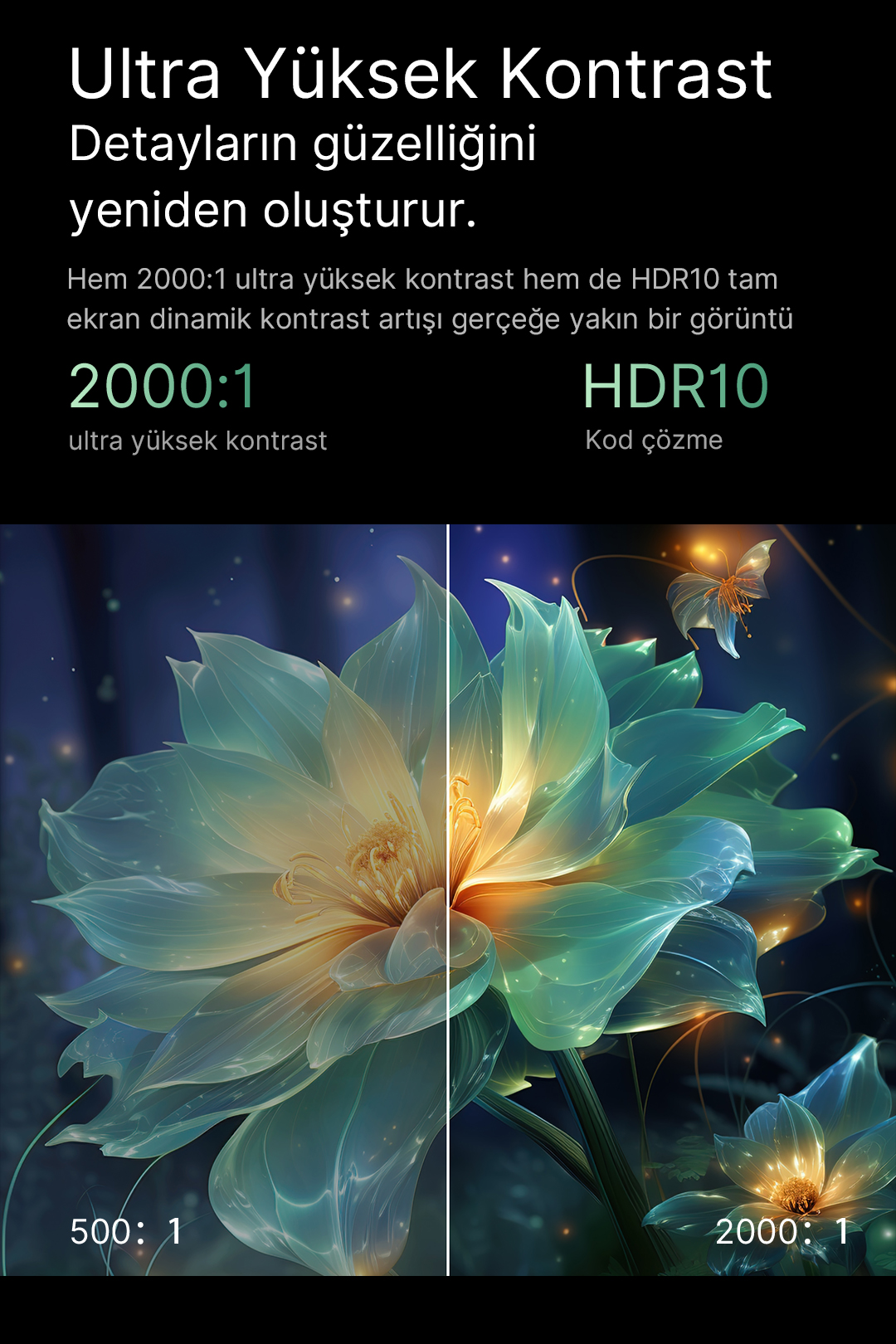 ultra yuksek kontrast hdr10 kod cozme 11