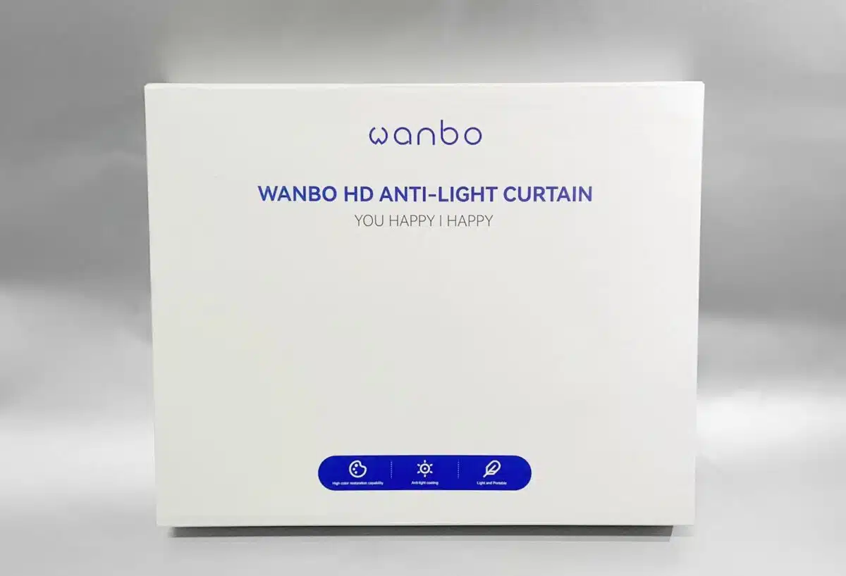 wanbo 100 inc anti light projeksiyon perdesi 221x125 cm 912