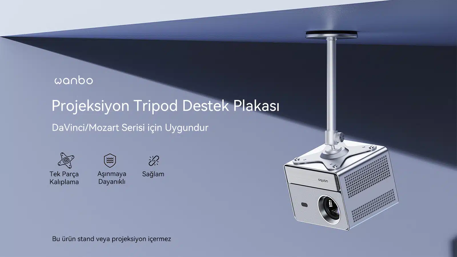 projeksiyon tripodu destek plakasi 1