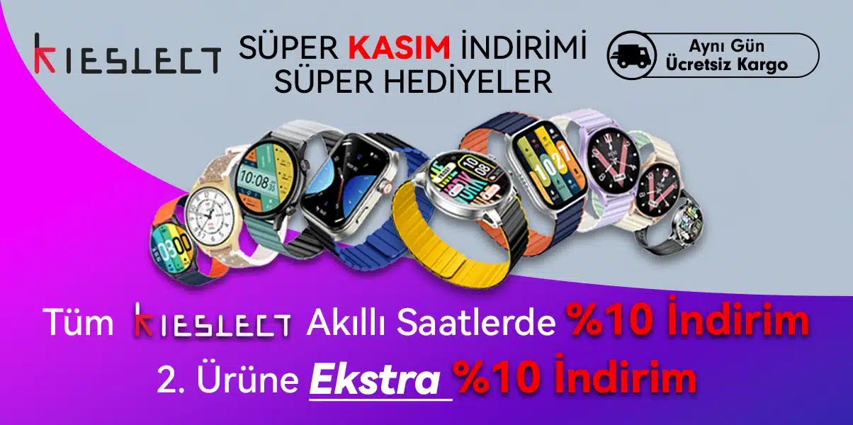 Kieslect akıllı saat indirim